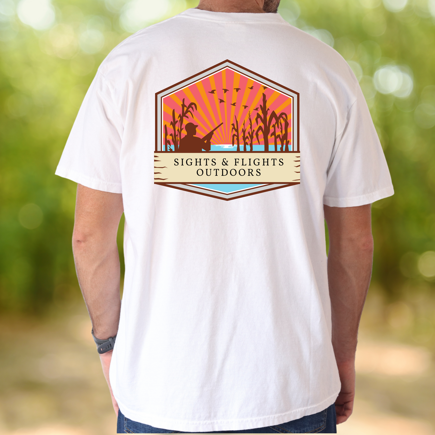 Sunset Banner Tshirt